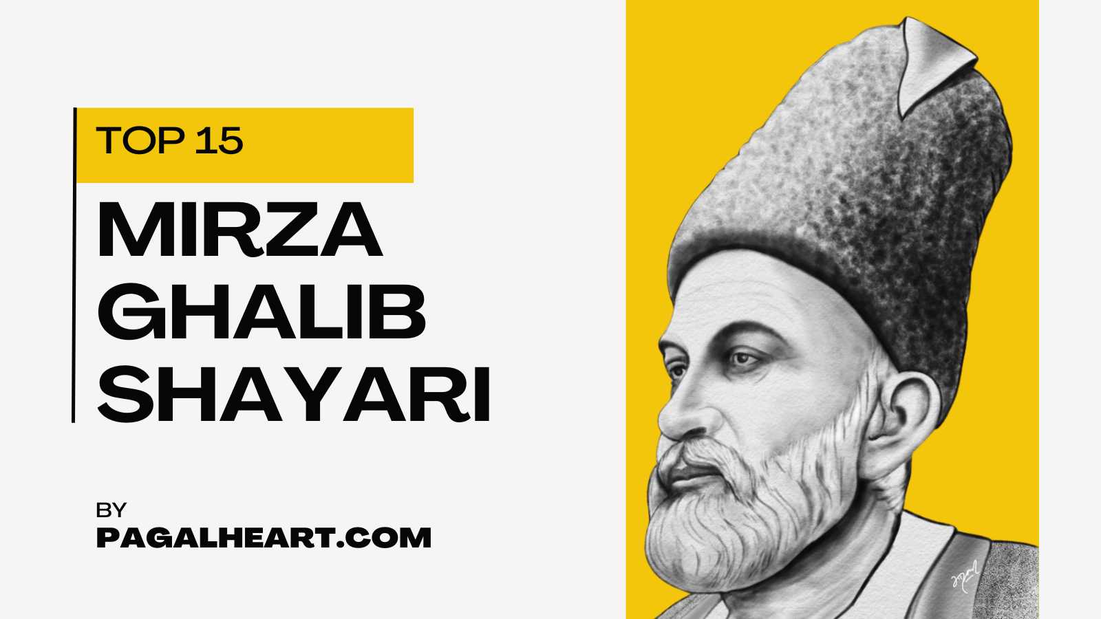 SHAYARI OF MIRZA GHALIB