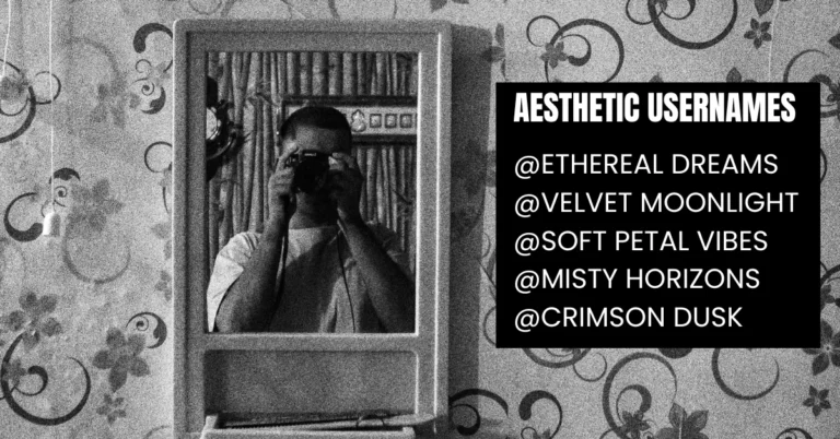 450+ Best Aesthetic Instagram Usernames (Girls and Boys